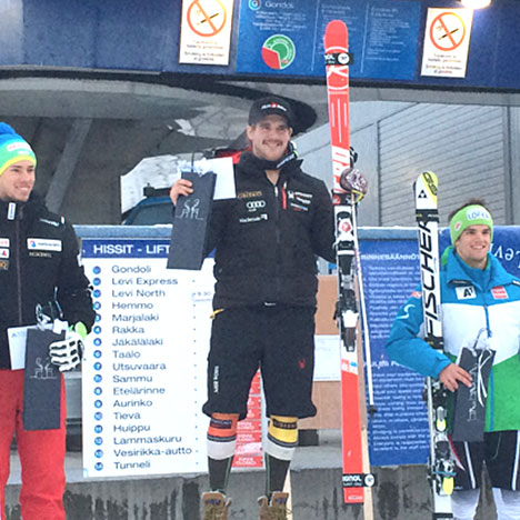 Back-to-Back European Cup Podiums in Levi, Finland