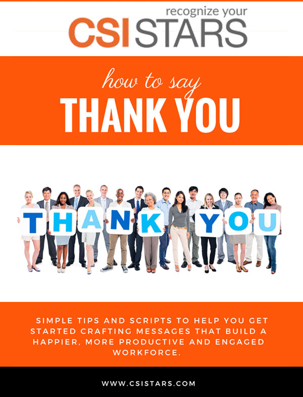 How to Say Thank You