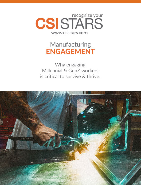 Manufacturing Engagement. Why engaging Millennial & GenZ workers is critical to survive & thrive