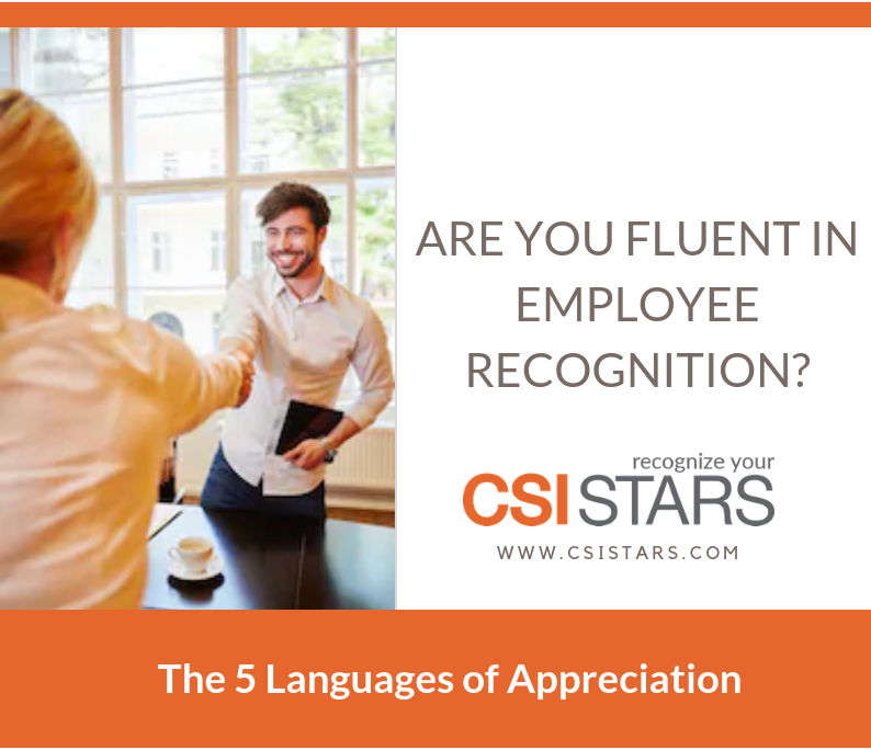 What’s your language of appreciation?