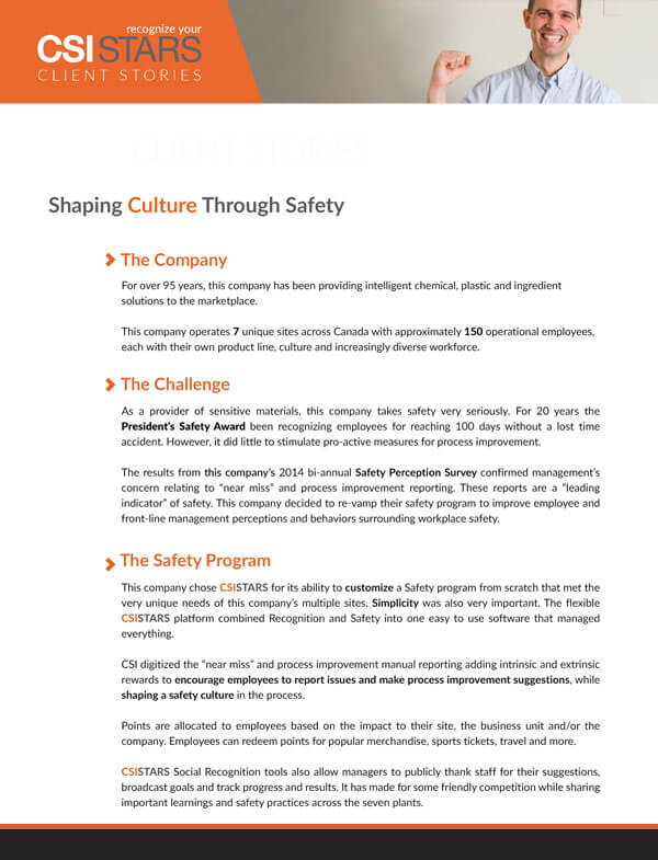 Shaping Culture Through Safety