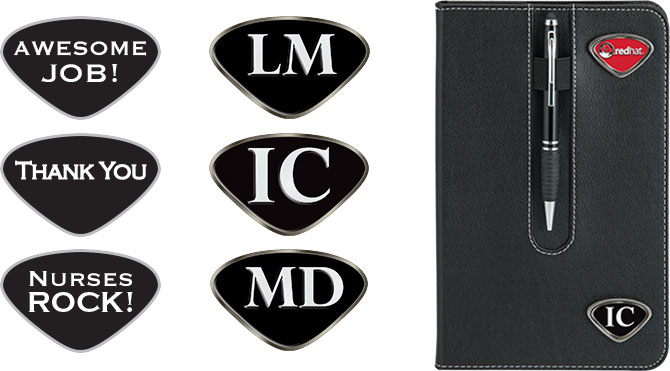Add Employee's Initials or Message!